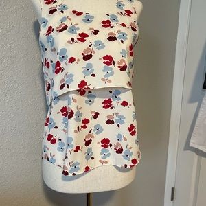 Anne Taylor layered blouse